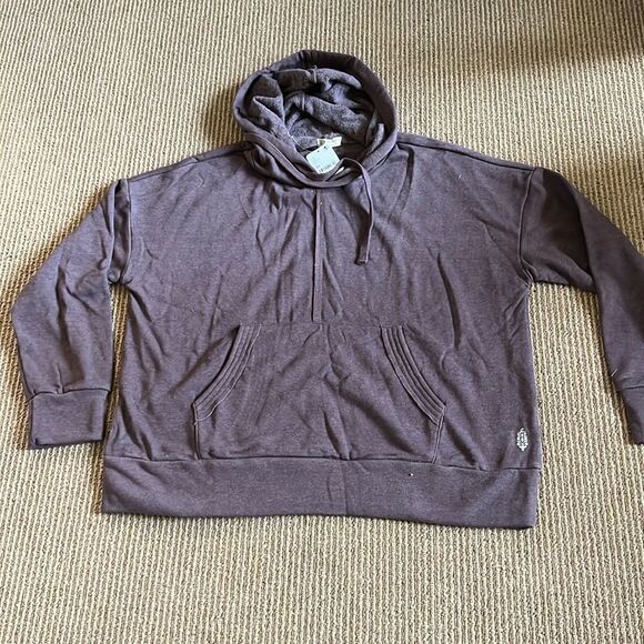 🆕Free People hoodie sweater M - Picture 2 of 9